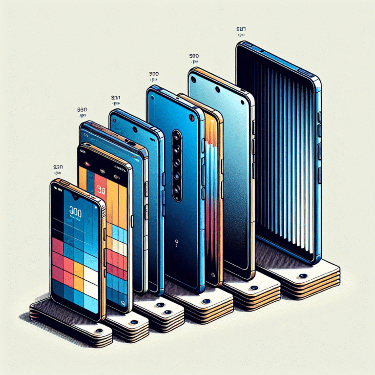 comparativa de smartphones de gama media